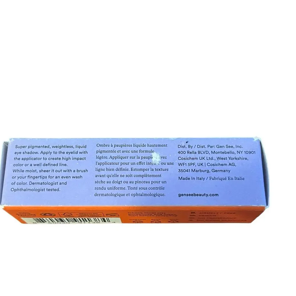 Gen See Mixed Media Matte Liquid Eyeshadow Shroom NEW